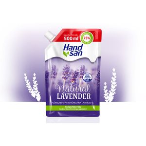 Handsan FlüssigseifeFlüssigseife Natural Lavender Nachfüllbeutel