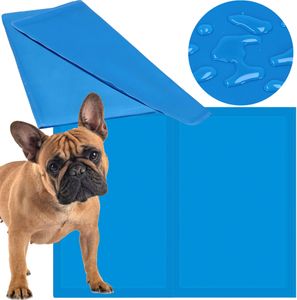 Kühlmatte für Hunde Abkühlmatte 50 x 65 cm Gel-Kühlmatte für Hund und Katze Anti-Hitze-Matte Aufrechterhaltung des thermischen Gleichgewichts Sicher für Tiere Gel-Bett Kühlmatte für Hunde Abkühlmatte 50 x 65 cm Gel-Kühlmatte für Hund und Katze Anti-Hitze-Matte Aufrechterhaltung des thermischen Gleichgewichts Sicher für Tiere Gel-Bett
