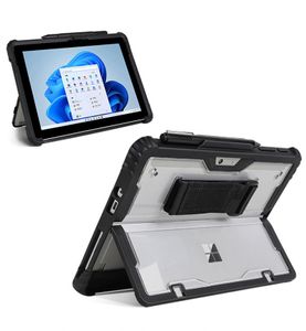 Case2go - Hülle kompatibel mit Microsoft Surface Pro 9 (13 palcov) - Kompatibel mit Tastatur - TPU Tablet Case Schutzhülle - Schwarz