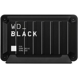 WD Black Tragbar Solid State-Laufwerk - Extern - 2 TB - Schwarz - Spielkonsole, Desktop-PC Unterstütztes Gerät - USB 3.2 (Gen. 2) Typ C - 900 MB/s Maximale Lesegeschwindigkeit - Retail