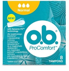 O.b.procomfort Bequeme Tampons Normal 8pcs-1OP.
