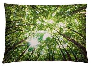 Kissenbezug Fotodruck 40x60 cm Wald Dekokissen Kissenhülle Kissen Bezug
