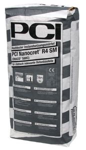 PCI Nanocret R4 SM - 25 kg Hochfester Reparaturmörtel - für Betonbauteile