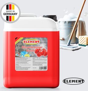 Element Allzweckreiniger Kirsche | 10 Liter | Konzentrat | Bodenreiniger | Universal Reiniger | Allzweckreiniger | Kraftreiniger