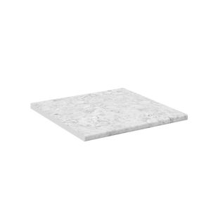 Livinity® Küchenarbeitsplatte R-Line, 60 cm, Marmor Weiß
