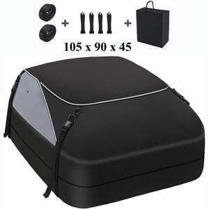425 L Auto Dachbox Faltbare Wasserdicht Dachtasche Gepäckbox Tasche Aufbewahrungsbox mit a Antirutschmatte, 1000D wasserdichtes Oxford-Gewebe, schwarz 425 L Auto Dachbox Faltbare Wasserdicht Dachtasche Gepäckbox Tasche Aufbewahrungsbox mit a Antirutschmatte, 1000D wasserdichtes Oxford-Gewebe, schwarz