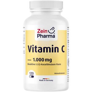 Zein Pharma vitamín C, 1000 mg, 120 kapslí 13819