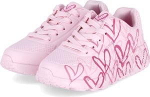 Skechers dziewczęce niskie buty UNO LITE - SPREAD THE JOY 9269-33, 9269-34, 9269-35, 9269-36, 9269-37, 9269-38 SKE-314065L jasnoróżowe/multi 35 [buty dziecięce]