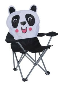 Campingstuhl für Kinder Klappstuhl Gartenstuhl Kind Klappsessel Kinderklappstuhl(Pandabär)