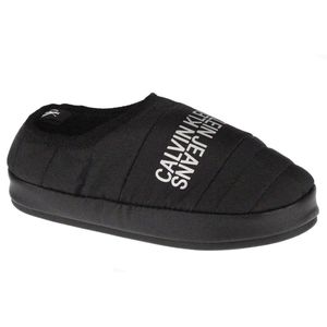 Calvin Klein Home Shoe Slipper W Warm Lining YW0YW00412-BEH, Kapcie, Kobiety, Czarny, Rozmiar: 36