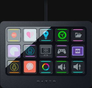 Razer Stream Controller X - Schwarz - 15 Tasten - Windows 10 - Windows 11 - Mac OS X 10.14 Mojave - Mac OS