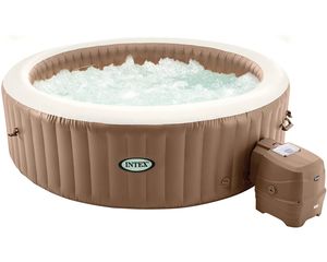 INTEX 28412 - Whirlpool - PureSPA Plus Bubble Massage (rund, Ø236 außen/Ø185cm innen)