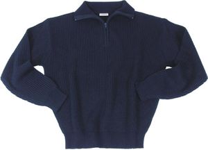 MFH Isländer Pullover, Troyer,blau, mit Reißverschluß