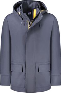 K-WAY TRENCH MEN BLUE : Kolor - Niebieski, Rozmiar - L Rozmiar: L Kolor: Niebieski