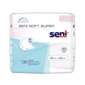 4x Seni Soft Super 60 cm x 60 cm - 30 Stück - 5900516129484 | Packung (30 Stück)