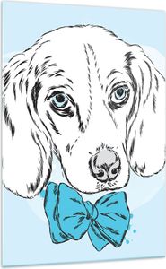 Bilder auf glas - Einteilig - Hund Labrador Auge Portrait - 70x100cm - Glasbilder - Wandbilder - Bilder - Wanddekoration aus Glas - Glas Bilder - Wandbild auf Glas - GPA70x100-3114