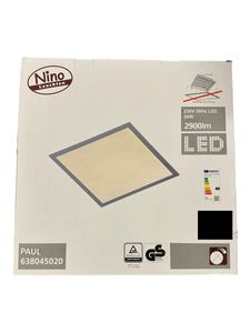 Nino Leuchten LED Deckenleuchte Paul, 45x45 cm -