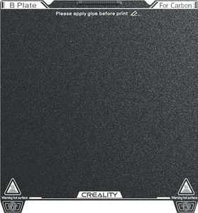 Creality K1C PEI build plate 235 x 235 mm šC bez mäkkých magnetov, jednoduché odstránenie modelu, vynikajúca tepelná odolnosť a odolnosť proti opotrebovaniu, vhodné pre 3D tlačiarne K1C FDM