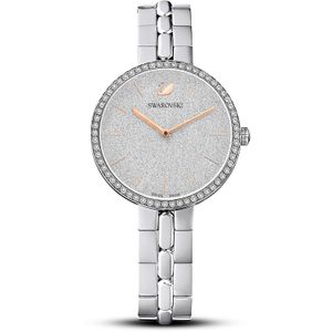 Swarovski Damen Uhr 5517807 Cosmopolitan, Metallarmband, silberfarben, Edelstahl