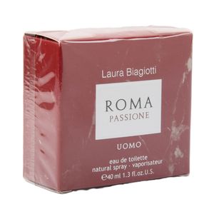 Laura Biagiotti Roma Passione Uomo Eau de Toilette für Herren 40 ml