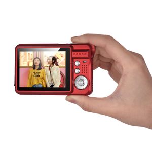 Andoer 18M 720P HD Digitalkamera Video Camcorder mit 2 Stueck Akkus 8X Digital Zoom Anti-Shake 2,7 Zoll LCD Kinder Weihnachtsgeschenk
