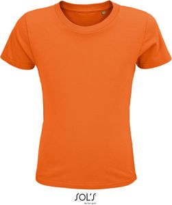 SOLS Unisex T-Shirt Kinder Bio 03580 Orange 10 Jahre (130/140)