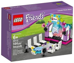 Lego Friends 40112 Módne mólo stojan na mobilný telefón - model Catwalk