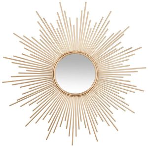 Dekorativer Spiegel GOLD SUN Ø 100 cm