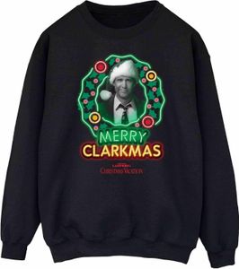 National Lampoon's Christmas Vacation - mikina "Merry Clarkmas" pre ženy BI2147 (XXL) (čierna)