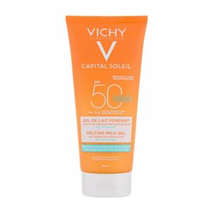 Vichy Idéal Soleil SPF50 Ultra-Melting Milk-Gel For Wet or Dry Skin Hydratations- und Schutzfluid 200 ml