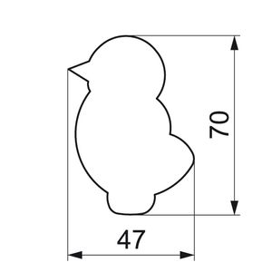 Hähnchenausstecher 7cm