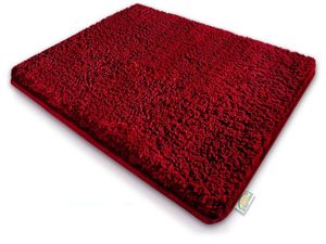 Badematten | Sky Uni  Berry Red | 70x120 cm