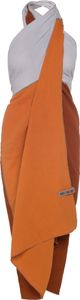 Knit Factory Fay Pareo - XL Musselintuch - Strandtuch - Terra/Rost - 180x130 cm