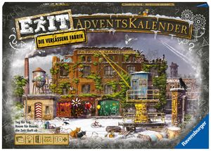 Ravensburger Exit Adventskalender Die verlassene Fabrik Spiel