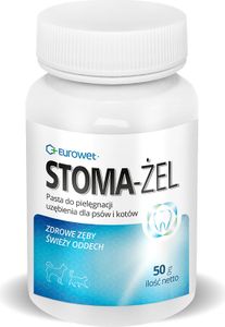 EUROWET Stoma-Gel - Zahnpasta für Hunde und Katzen 50g