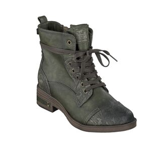 Mustang 1293-501 Schuhe Damen Stiefeletten Ankle Boots, Größe:39 EU, Farbe:Grün
