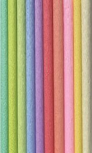 Pastell Mini mix geknittertes Seidenpapier (10Stk)