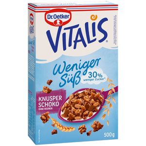 Vitalis Weniger süß Knusper Schoko 0,5Kg