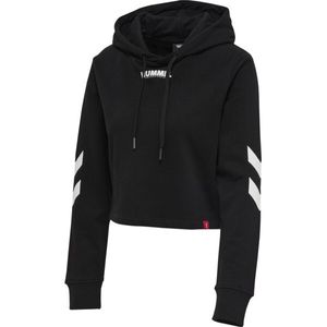 Hummel hmlLEGACY Cropped Hoodie Schwarz, Gr.S