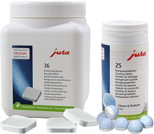 Jura 62535 + 70751 Combi Pack, 25 čisticích tablet + 36 odvápňovacích tablet
