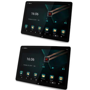 Set 1 Paar 12" Touchscreen Android Kopfstützen Monitor 8GB 128GB  WiFi 4G SIM