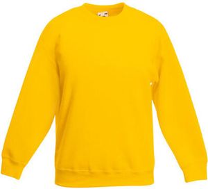 F324NK - Fruit of the Loom Kids´ Classic Set-In Sweat Sunflower    140