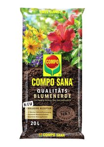 Kvalitná zemina pre kvetináče 20 L Sana Compo