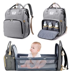 Baby Wickeltasche Rucksack,Diaper Backpack,Babytasche Reiserucksack mit Wickelauflage,Multifunktional Wasserabweisend Große Kapazität Wickelrucksack