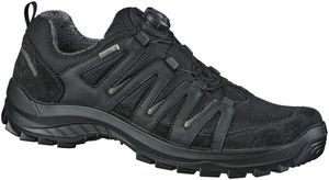 Jomos, leichte Herren Veloursleder Sneakers in schwarz, Extra Weite H, Nässeschutz und atmungsaktiv mit JoTex