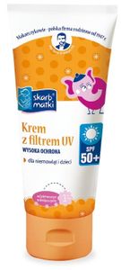 Schätze der Mutter, Sonnencreme mit UV-Filter SPF 50+ für Babys und Kinder, 75 ml