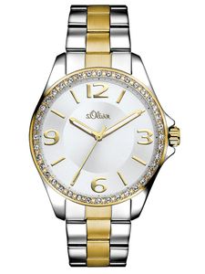 s.Oliver Damen Uhr Armbanduhr SO-3058-MQ