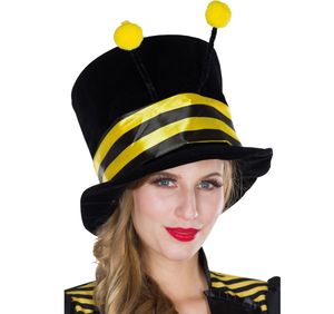 Bienen Zylinder Hut Biene Kostüm-Zubehör für Damen