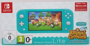 Nintendo Switch Lite Türkis inkl. Animal Crossing