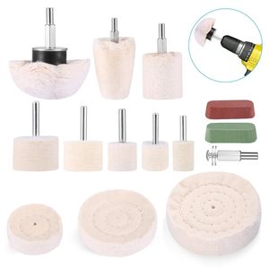 Polieraufsatz Akkuschrauber Bohrmaschine Metall-Aluminium Buffing Kit